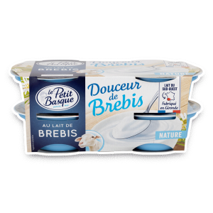 Douceur de brebis au lait de brebis nature