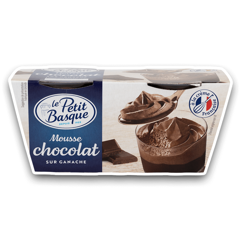 mousse_chocolat_lpb Mousse au chocolat sur ganache chocolat Le Petit Basque