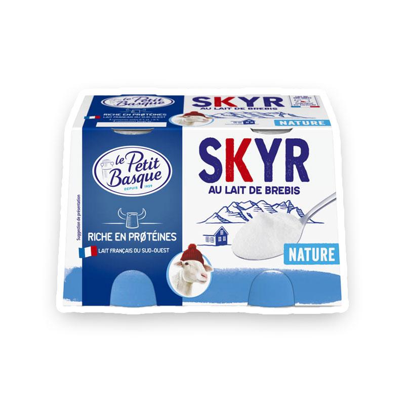skyr-nature skyr au lait de brebis nature le petit basque