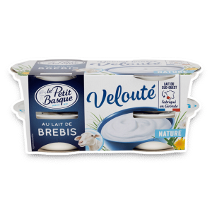 velouté de brebis nature Le Petit Basque x4