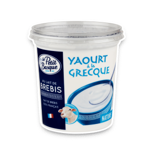 Yaourt à la grecque au lait de brebis nature