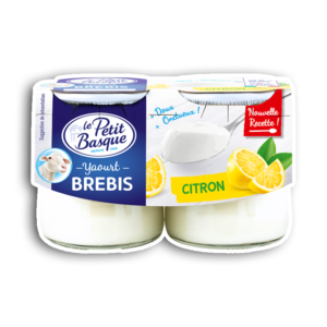 Yaourts citron Le Petit Basque