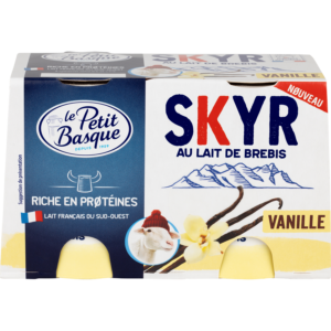 Skyr à la vanille, Le Petit Basque, au bon lait de brebis