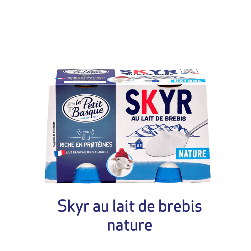 Skyr au lait de brebis nature