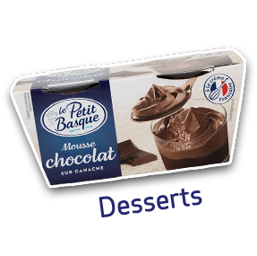 Catégorie Desserts Le Petit Basque