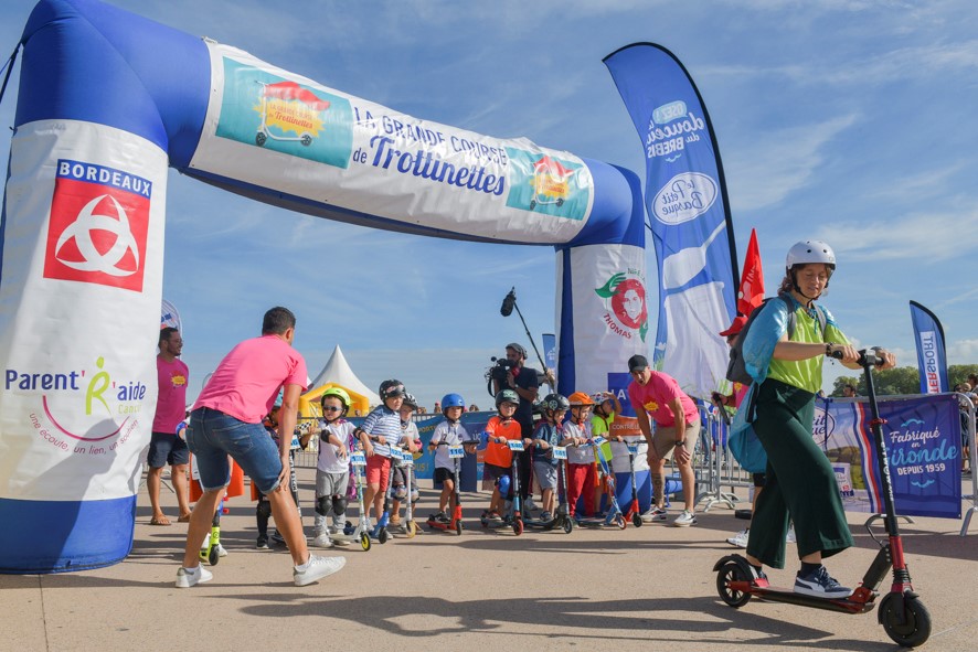 La grande course des trotinettes