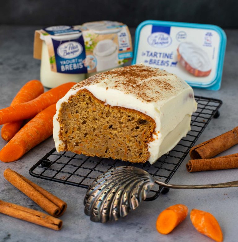 Recette de carrot cake au yaourt de brebis Le Petit Basque